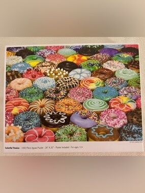 Colorful Donut Puzzle 1000pc